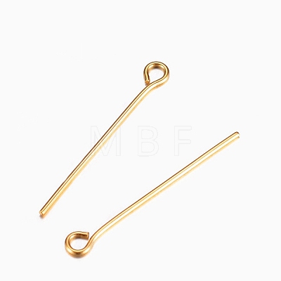 304 Stainless Steel Eye Pins X-STAS-I318-D04-G-1