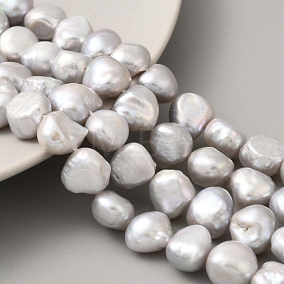 Dyed Natural Cultured Freshwater Pearl Beads Strands PEAR-A006-11E-1