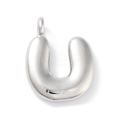 Rack Plating Brass Balloon Letter Pendants LS-KK-C050-01P-U-1