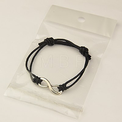 Alloy Infinity Multi-strand Bracelets BJEW-JB00781-05-1