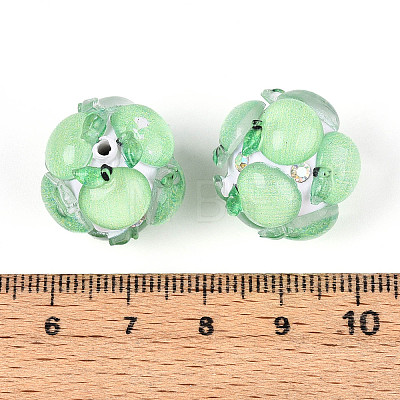 Fruit Round Resin Beads RESI-T059-03K-1