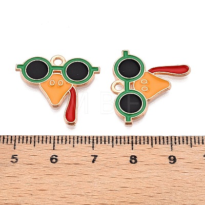 Thanksgiving Day Theme Alloy Enamel Pendants ENAM-T020-35A-1