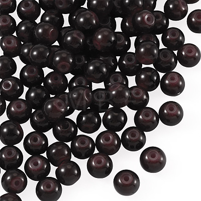 1 Strand Imitation Jade Glass Beads Strands DGLA-TAD0001-03K-1