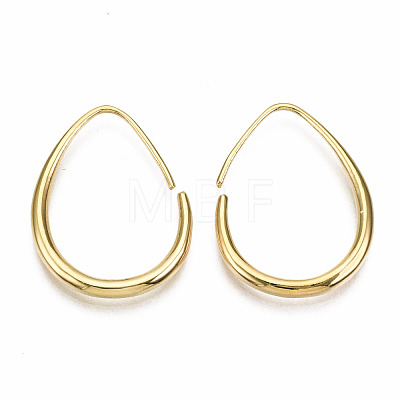 Brass Dangle Earrings KK-T056-110G-NF-1
