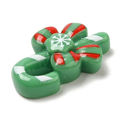 Christmas Theme Opaque Resin Cabochons CRES-M022-02C-1