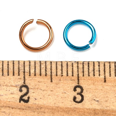 Aluminum Wire Open Jump Rings ALUM-PH0002-01-1
