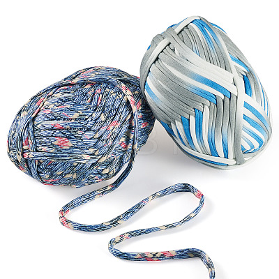 2 Skeins 2 Colors Super Soft Polyester Yarn OCOR-TA0003-69A-1