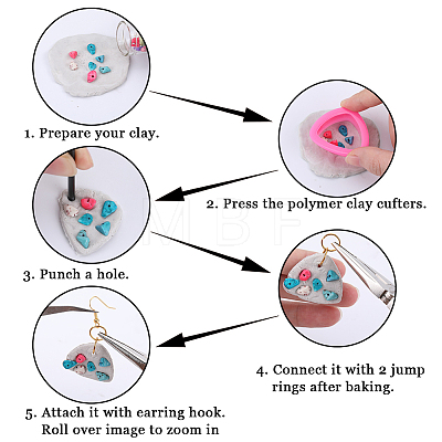 Plastic Plasticine Tools DIY-WH0308-404A-1