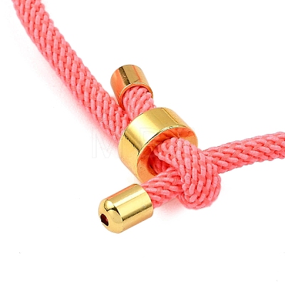 Braided Nylon Cord Bracelet Making MAK-A017-D03-24G-1