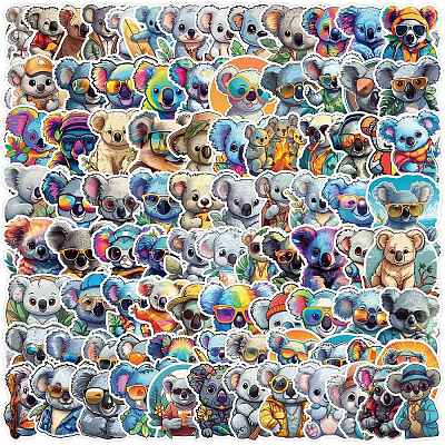 100Pcs PVC Self-Adhesive Stickers PW-WG7B34C-01-1