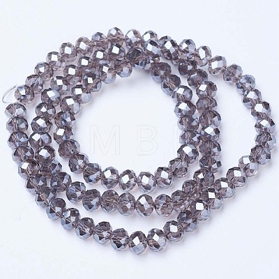 Electroplate Glass Beads Strands EGLA-A034-T10mm-A09-1