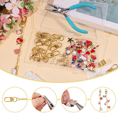 DIY Jewelry Making Kit DIY-GL0007-13-1