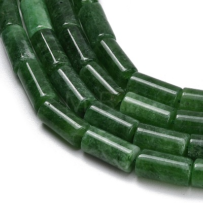 Dyed Natural Malaysia Jade Beads Strands G-C285-B01-01F-1
