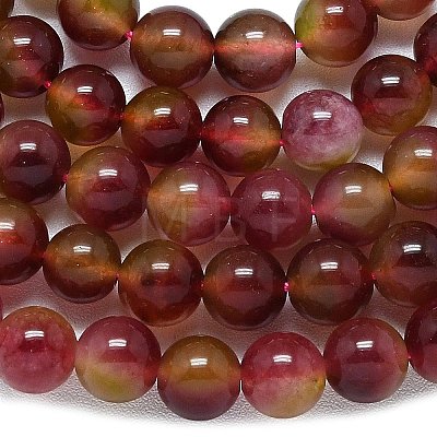 Natural Malaysia Jade Beads Strands G-B165-C05-8mm-1