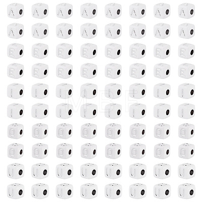 150Pcs 5 Styles Opaque Acrylic Beads SACR-TA0001-73-1