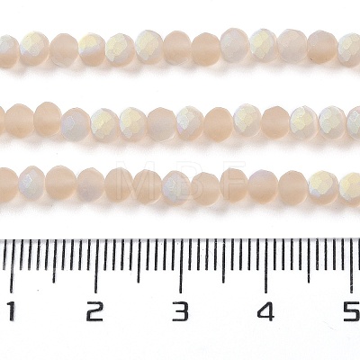 Transparent Glass Beads Strands EGLA-A044-T2mm-MB20-1