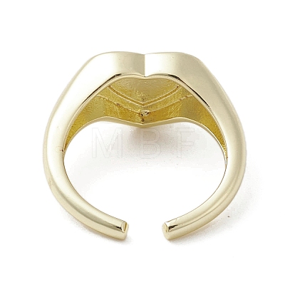 Brass Adjustable Open Rings RJEW-K257-86G-10-1