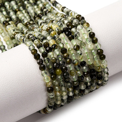 Natural Prehnite Beads Strands G-L629-B05-2mm-1