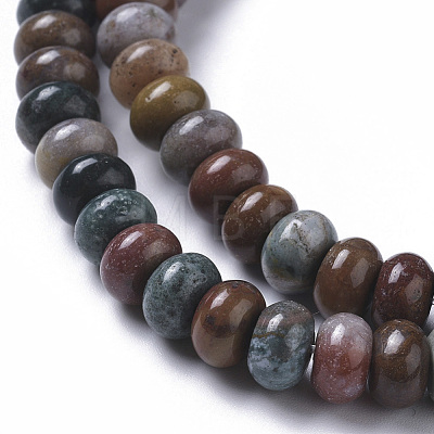 Natural Ocean Jasper Beads Strands G-F668-17-B-1