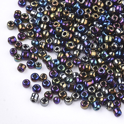 Opaque Glass Seed Beads SEED-S023-01B-09-1