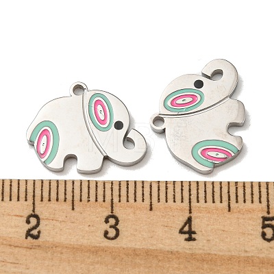 304 Stainless Steel Charms STAS-L022-175P-1
