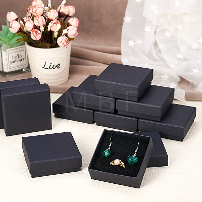 Square Cardboard Ring Boxes LS-CON-TAC0004-12-1
