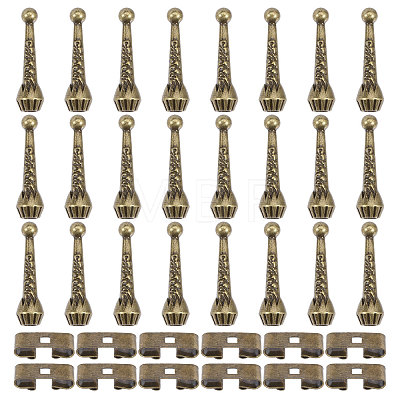 DIY Iron Bolo Tie Making Finding Kit FIND-CA0008-98-1