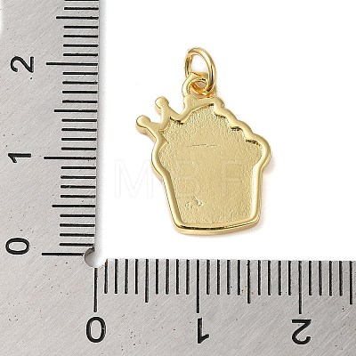 Rack Plating Brass Enamel Pendants KK-S372-03A-02-1