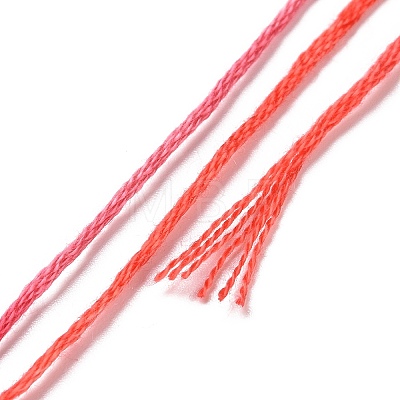 10 Skeins 6-Ply Polyester Embroidery Floss OCOR-K006-A40-1