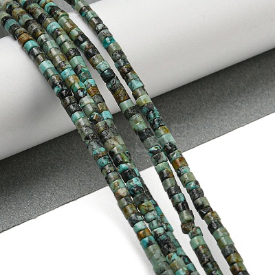 Natural African Turquoise(Jasper) Beads Strands G-C084-D03-02-1