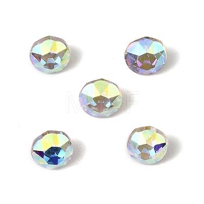 Glass Rhinestone Cabochons GLAA-A018-6mm-001AB-1