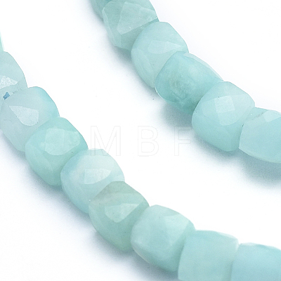Natural Amazonite Beads Strands G-D0003-B11-1