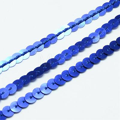 Plastic Paillette Beads PVC-Q085-4mm-5-1