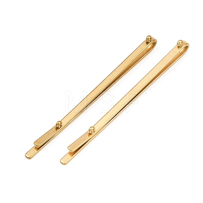304 Stainless Steel Hair Bobby Pins Findings STAS-F329-02D-G-1