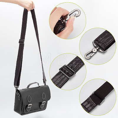 Adjustable Cowhide Wide Bag Handles FIND-WH0136-23-1
