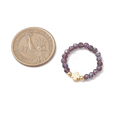 Glass Finger Rings RJEW-JR00966-1