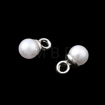 ABS Plastic Imitation Pearl Pendants FIND-H052-01A-04P-1