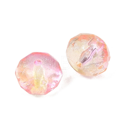 Two-Tone Transparent Acrylic Beads AC-CBAE44E-01A-08-1