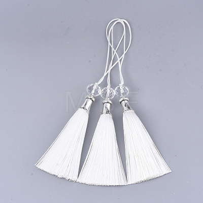 Polyester Tassel Big Pendant Decorations FIND-T055-M-1