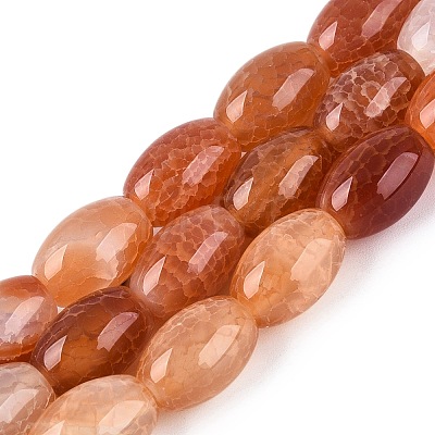 Natural Agate Beads Strands G-N362-18A-08-1