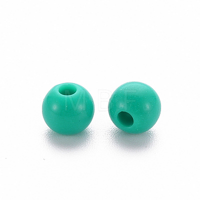 Opaque Acrylic Beads LS-X-MACR-S370-C6mm-S036-1
