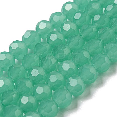 Imitation Jade Glass Beads Stands EGLA-A035-J6mm-D10-1