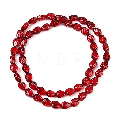 Transparent Glass Beads Strands GLAA-H038-03E-1