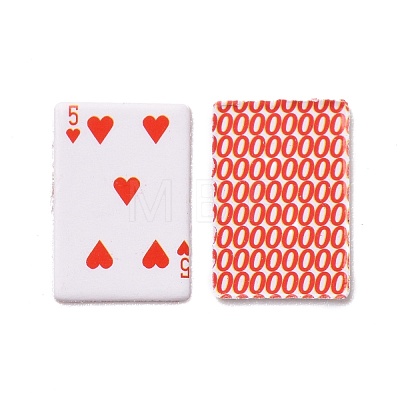 Mini Paper Pokers AJEW-P096-01-1