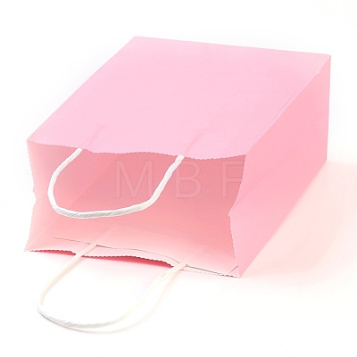 Pure Color Kraft Paper Bags AJEW-G020-B-11-1