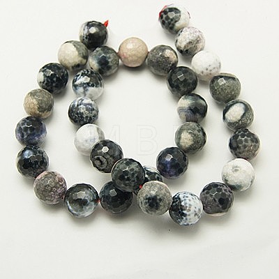 Natural Fire Crackle Agate Beads Strands G-D210-4mm-M2-1