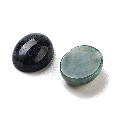 Natural Indian Agate Cabochons G-G145-01A-34-1