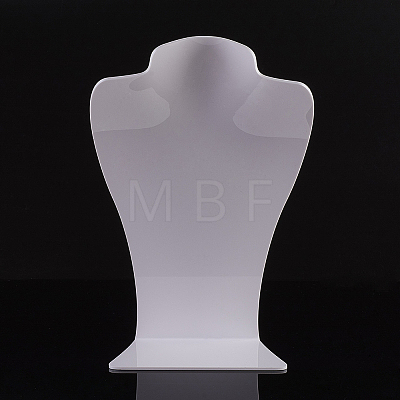 Organic Glass Necklace Displays X-NDIS-P002-01A-L-1