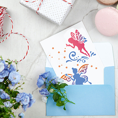 PET Hollow Out Drawing Painting Stencils DIY-WH0391-0115-1