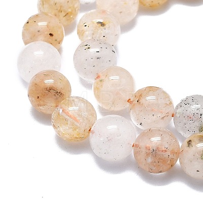 Natural Quartz Beads Strands G-F715-107B-1